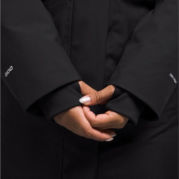 The North Face Women's Arctic Parka Coat 600 Down Fill Black 3X Fur Hood $350 - Picture 5 of 16